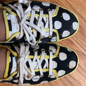 Kate Spade for Keds apple print sneakers (sz 8)